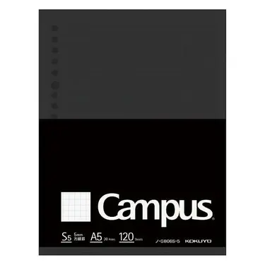 KOKUYO Campus活頁紙/ Biz/ 方眼/ A5/ 120P