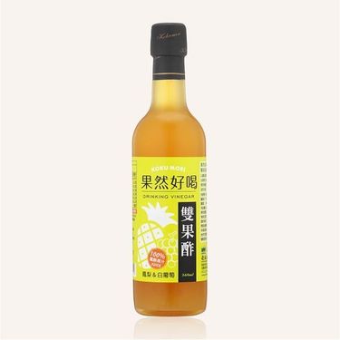穀盛果然好喝鳳梨白葡萄雙果酢