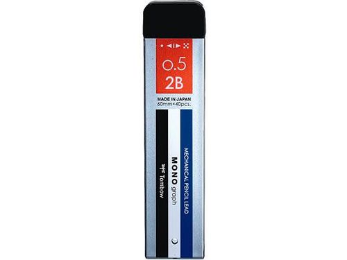Tombow Mono Graph One 0.5自動筆芯/ 2B/ 標準