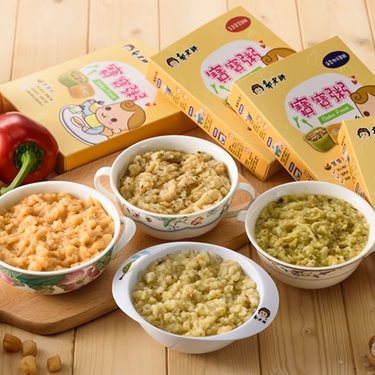 【郭老師】寶寶粥 - 6入組 每盒2包 共12包(海菜*1五色*1珠貝*1甜椒*1南瓜*2)