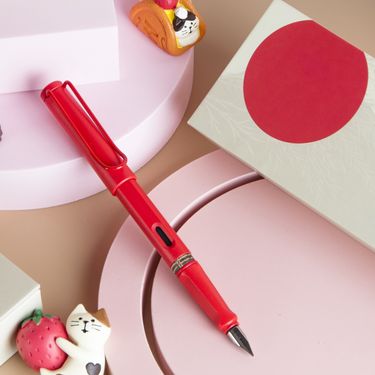 LAMY Safari狩獵者鋼筆/ 2022限量/ Strawberry草莓戀人/ F尖