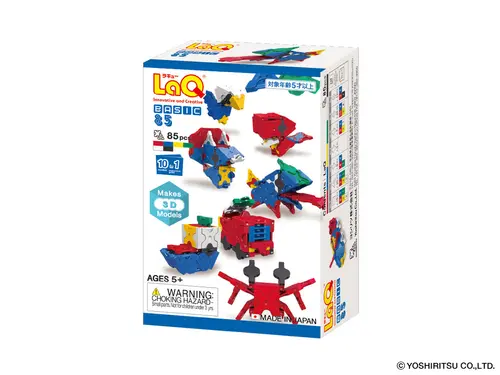LaQ基礎85 3D/ 85pcs