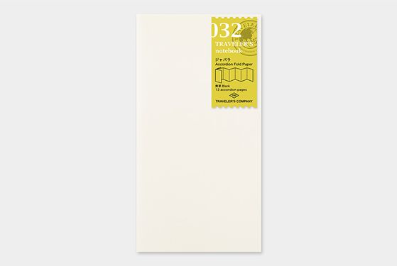 日本 TRAVELER'S COMPANY TRAVELER'S notebook 手風琴折式內頁