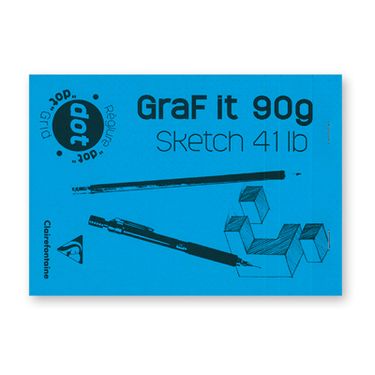 法國 Clairefontaine Graf It 素描本/ 方點/ 封面顏色隨機出貨/ A5/ 90g