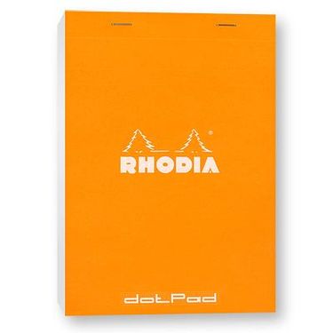 法國RHODIA 方眼筆記本/ N°16/ Orange/ Grid 5mm