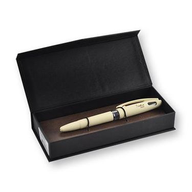 Pentel德拉迪塑膠鋼筆TRJ92W-A/ 白桿黑芯