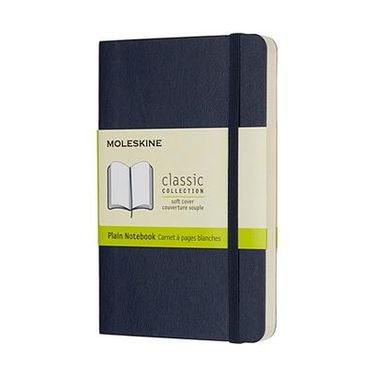 MOLESKINE 經典筆記本/ 軟皮/ 口袋型/ 空白/ 藍