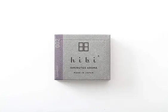 hibi薰香火柴/ 30入/ 002薰衣草