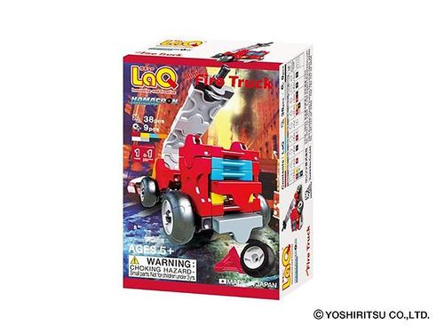 LaQ Q版消防車/ 38pcs+9pcs