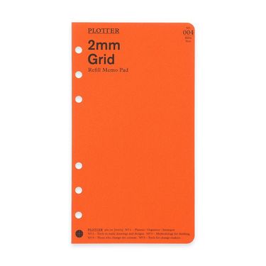 日本 PLOTTER 004 萬用手冊內頁/ Bible/ 方眼