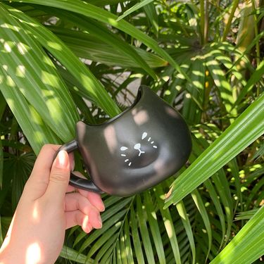 sun art馬克杯/ 厭世黑貓