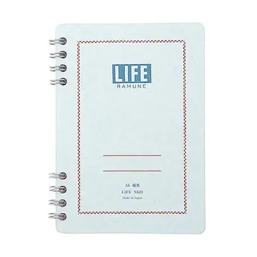 日本LiFE Ramune 線圈裝訂筆記本/ A6/ 橫線