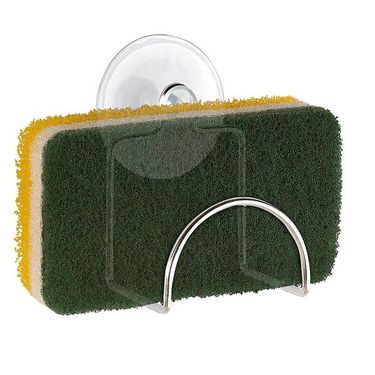 不鏽鋼便利菜瓜布架-3入