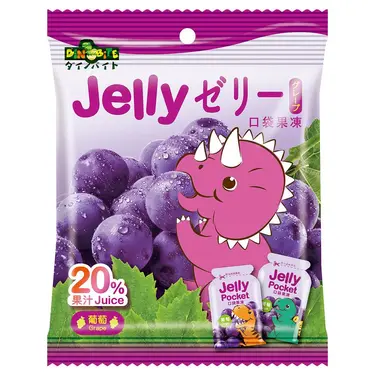 DiNOBiTE恐龍咬葡萄果凍