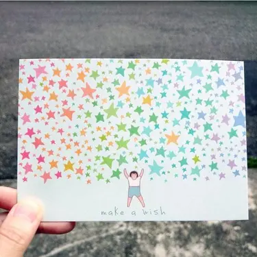 KerKerland明信片/ Make A Wish/ 彩