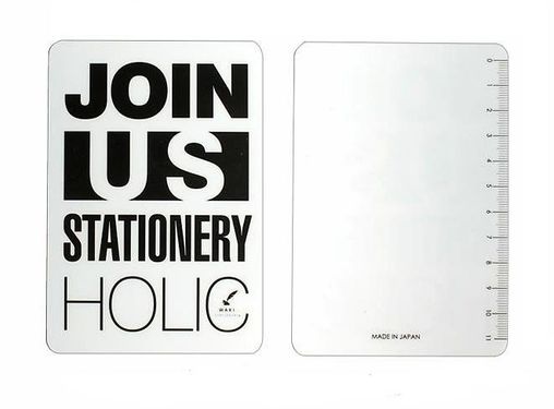 WAKI墊板/ Travels Notebook用/ 護照尺寸/ JOIN US字樣/ 白色