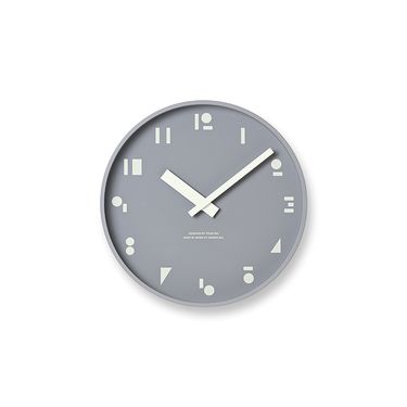 Lemnos M,S,S.時鐘/ 灰