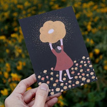 KerKerland明信片/ 送一朵花給你