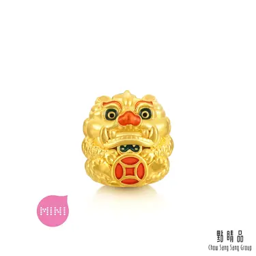 點睛品 Charme Mini 彩繪貔貅黃金串珠