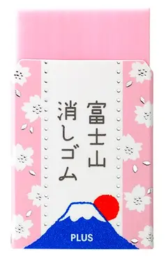 PLUS富士山橡皮擦/ 櫻花