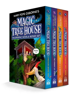 Magic Tree House Graphic Novel 1-4 (4冊合售)