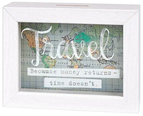 moses.旅行癖旅遊存錢筒相框