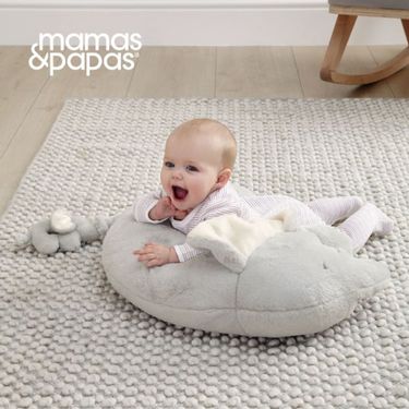 Mamas & Papas 大象勾勾鼻(枕墊附手搖鈴)