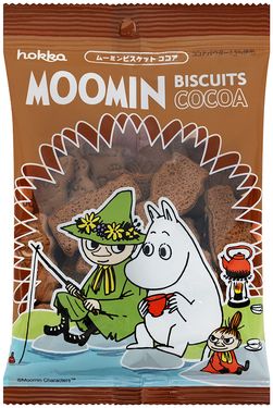 北陸嚕嚕米造型餅乾/ 可可亞/ 60g