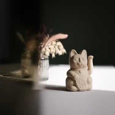 DONKEY PRODUCTS Lucky Cat招財貓/ Mini/ 赭色