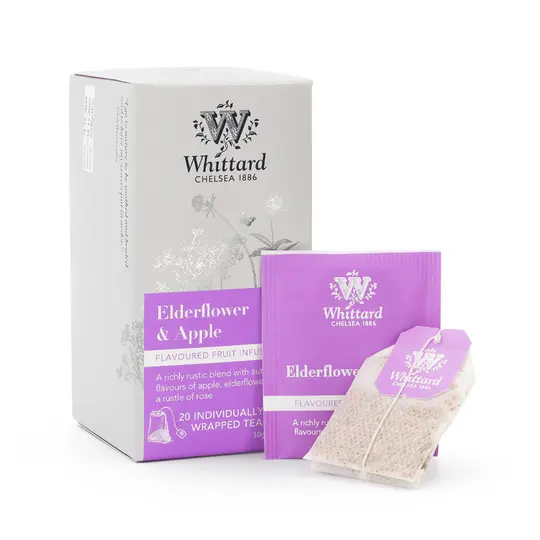 Whittard 蘋果接骨木風味茶-20入茶包