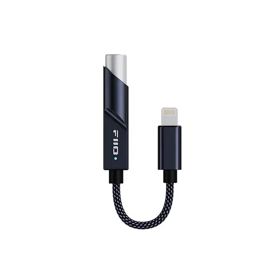 FiiO X Jade Audio KA11 隨身型解碼耳機轉換器/ Lightning版/ 午夜黑
