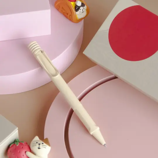 LAMY Safari狩獵者原子筆/ 2022限量/ Cream奶油慕斯