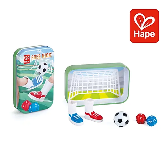 德國Hape 口袋桌遊-手指足球