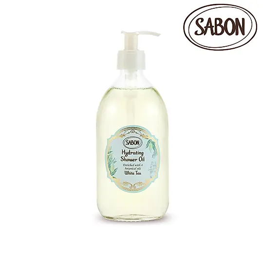 SABON 輕潤沐浴油/ 白茶/ 500ml