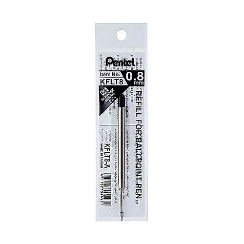 Pentel B460原子筆替芯/ KFLT8/ 0.8/ 黑