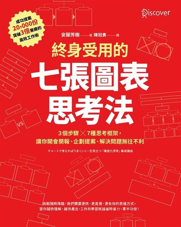 終身受用的七張圖表思考法:3個步驟╳7種思考框架,讓你開會簡報、企劃提案、解決問題無往不利【隨書送:七張圖表練習本】 (電子書)