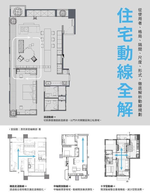 住宅動線全解:從使用者、格局、隔間、尺度、形式,徹底解析動線規劃 (電子書)