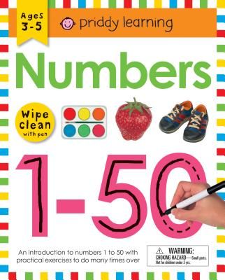 Numbers 1-50 (Wipe Clean Workbook): Ages 3-5; Wipe-Clean with Pen