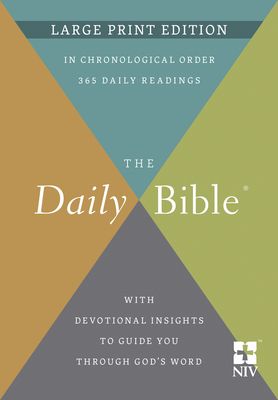 The Daily Bible (Niv, Large Print)