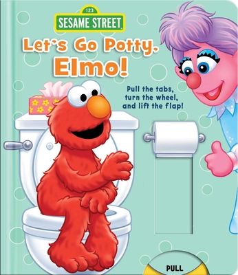 Sesame Street: Let's Go Potty, Elmo! (Potty Training Board Books for Toddlers 1-5 Years Old)