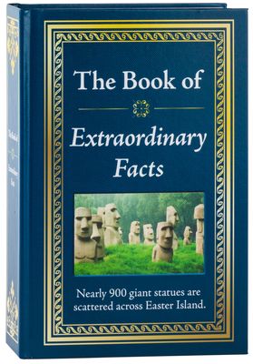 The Book of Extraordinary Facts: Big Book of Pop Culture, History, Crime & Weird Trivia Hardcover Gift for Trivia Buffs, Curious Minds, Adults, Dad &