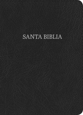 Rvr 1960 Biblia Compacta Letra Grande, Negro Piel Fabricada