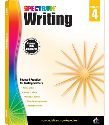 Spectrum Writing: Grade 4