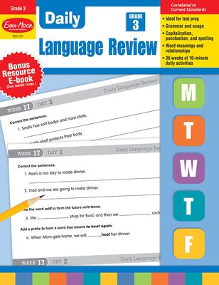 Daily Language Review Grade 3 Te