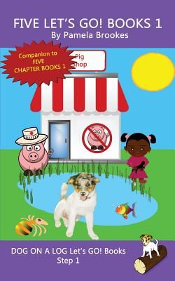 Five Let's GO! Books 1: Sound-Out Phonics Books Help Developing Readers, including Students with Dyslexia, Learn to Read (Step 1 in a Systematic Serie