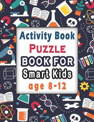 Puzzle books for smart kids Age 8-12