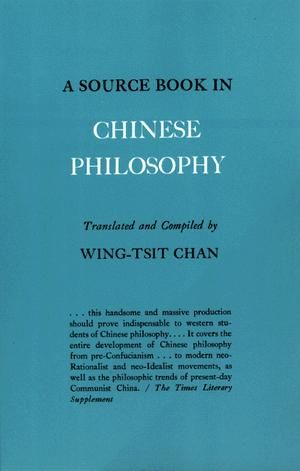 A Source Book In Chinese Philosophy