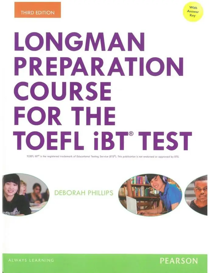 Longman Preparation Course for the TOEFL iBT Test (3 Ed./+MP3/Online Answer Key)
