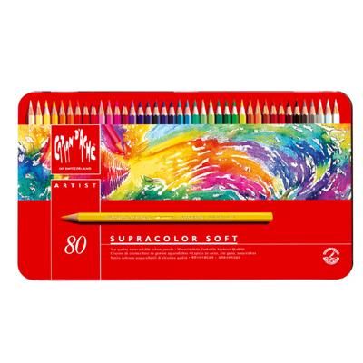 CARAN D'ACHE SUPRACOLOR專家級水溶性色鉛/80色