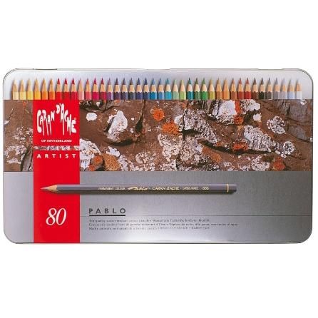 CARAN D'ACHE PABLO專家級油性色鉛/80色